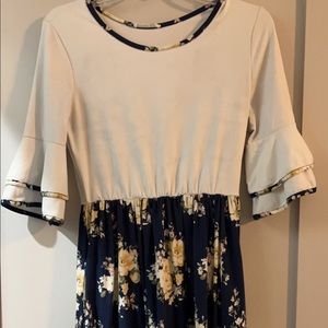 Knee length boutique dress